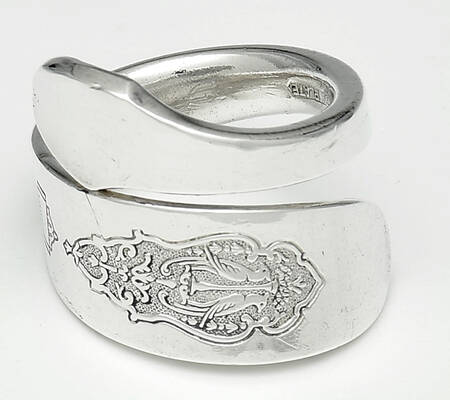 Bird of Paradise (Silverplate, 1923) Finger Ring (Provide Size) HC