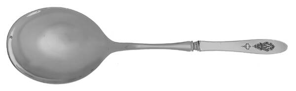 Bird of Paradise (Silverplate, 1923) Casserole Spoon with Smooth Stainless Bowl HC