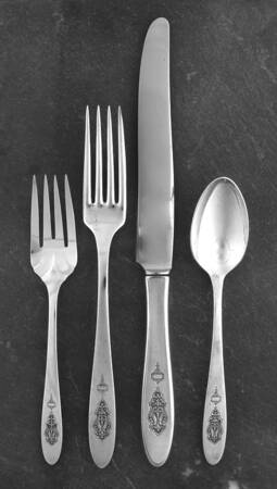 Bird of Paradise (Silverplate, 1923) 32 Piece Estate Set