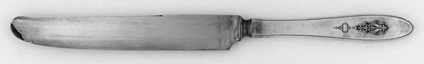 Bird of Paradise (Silverplate, 1923) New French Solid Knife