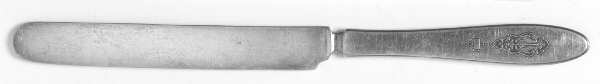 Bird of Paradise (Silverplate, 1923) Youth Knife, Solid Piece