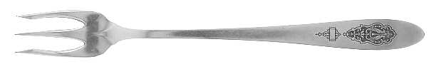 Bird of Paradise (Silverplate, 1923) Short Handle Pickle/Olive Fork