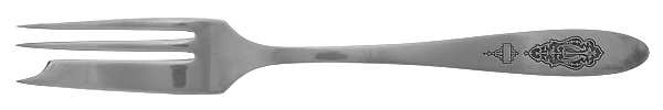 Bird of Paradise (Silverplate, 1923) Individual Pie Fork