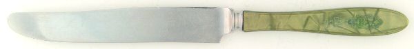 Bird of Paradise (Silverplate, 1923) New French Knife with Jewel Handle