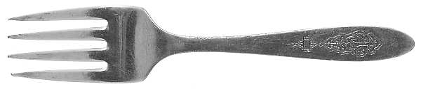 Bird of Paradise (Silverplate, 1923) Baby Fork