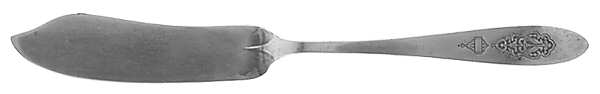 Bird of Paradise (Silverplate, 1923) Flat Handle Master Butter Knife