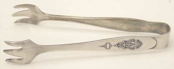 Bird of Paradise (Silverplate, 1923) Sugar Tongs