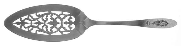 Bird of Paradise (Silverplate, 1923) Solid Pierced Pie Server