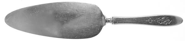 Bird of Paradise (Silverplate, 1923) Pie Server with Silverplate Blade