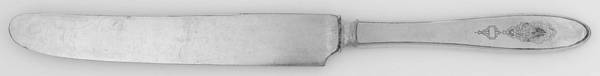Bird of Paradise (Silverplate, 1923) New French Solid Knife with Bolster