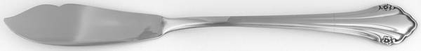 Bittersweet (Stainless) Flat Handle Master Butter Knife