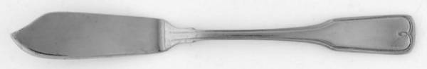 Boston Colonial (Stainless) Flat Handle Master Butter Knife