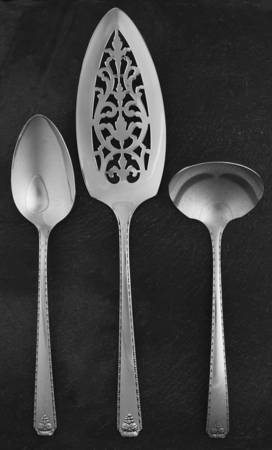 Bordeaux (Silverplate, 1945) 3 Piece Completer Set