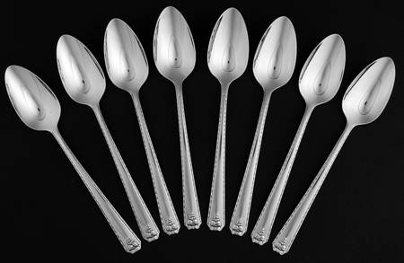 Bordeaux (Silverplate, 1945) (Set Of 8) Teaspoon Spoon