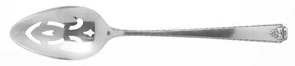 Bordeaux (Silverplate, 1945) Pierced Tablespoon (Serving Spoon)