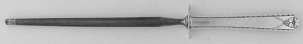 Bordeaux (Silverplate, 1945) Small Steel Rod Sharpener Knife