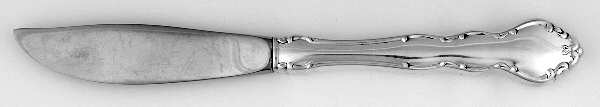 Bountiful (Sterling, 1967) Hollow Handle Master Butter Knife by Oneida Silver