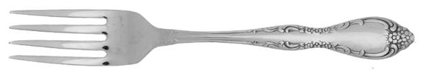Bourbon (Stainless, Not Pierced) Youth Fork