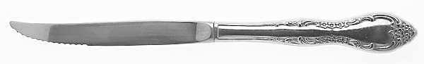 Bourbon (Stainless, Not Pierced) Individual Steak Knife Hollow Handle