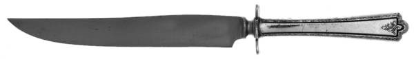 Bradford (Silverplate, 1929) Small Steak Carving Knife with Stainless Blade