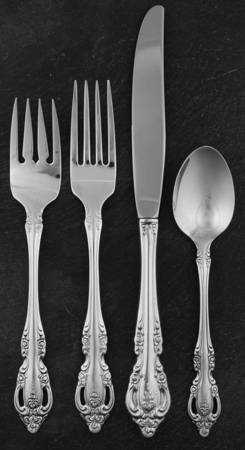 Brahms (Silverplate, 1980) 4 Piece Place Setting