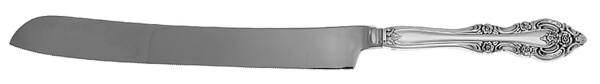 Brahms (Silverplate, 1980) Wedding Cake Knife with Stainless Blade HC