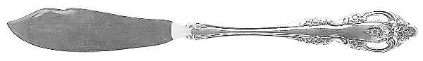 Brahms (Silverplate, 1980) Flat Handle Master Butter Knife