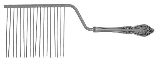 Brahms (Stainless) Cake Breaker with Silverplate Prongs HC