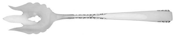 Brookwood-Banbury (Silverplate, 1950) Vegetable Serving Fork Solid  HC
