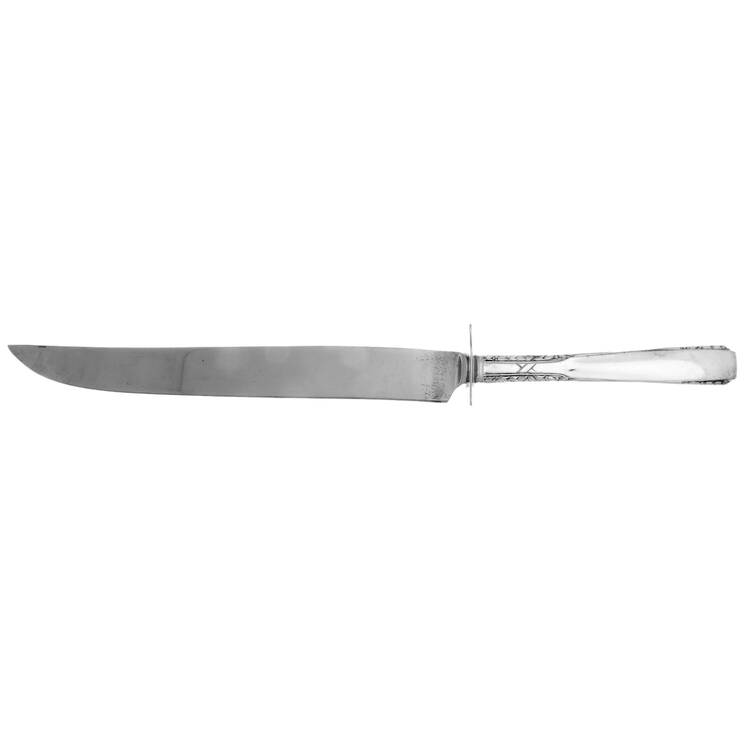 Brookwood-Banbury (Silverplate, 1950) Carving Knife Small with Stainless Blade HC