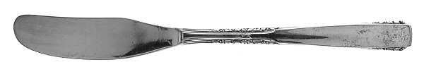 Brookwood-Banbury (Silverplate, 1950) Flat Handle Butter Spreader