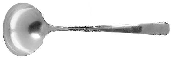 Brookwood-Banbury (Silverplate, 1950) Solid Gravy Ladle