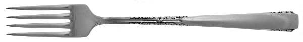 Brookwood-Banbury (Silverplate, 1950) Grille Fork (Viande)