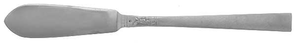 Brookwood (Stainless) Flat Handle Master Butter Knife