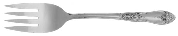 Brooklea (Stainless) Small Solid Cold Meat Serving Fork