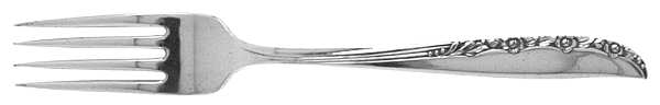 Brittany Rose (Silverplate, 1948) Fork
