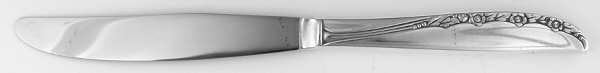 Brittany Rose (Silverplate, 1948) Modern Hollow Knife-Pinched Handle