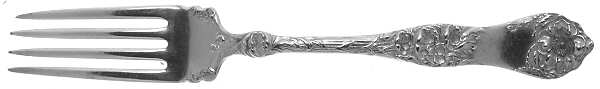 Briar Rose (Silverplate, 1910) Fork