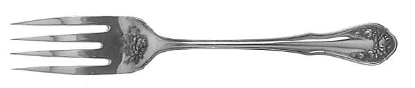 Bridal Rose (Silverplate, 1911) Individual Salad Fork