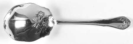 Bridal Rose (Silverplate, 1911) Solid Smooth Casserole Spoon