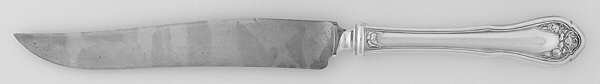 Bridal Rose (Silverplate, 1911) Small Steak Carving Knife with Stainless Blade