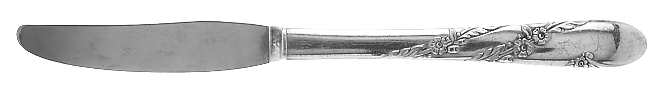 Bridal Wreath (Silverplate, 1950) Modern Hollow Grille Knife