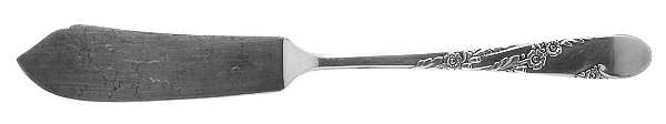 Bridal Wreath (Silverplate, 1950) Flat Handle Master Butter Knife