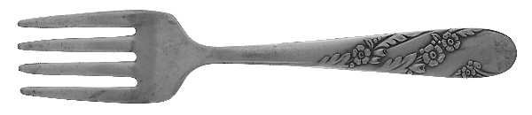 Bridal Wreath (Silverplate, 1950) Baby Fork