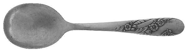 Bridal Wreath (Silverplate, 1950) Straight Handle Baby Spoon