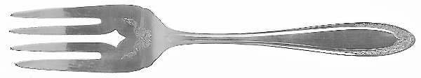 Bridal Wreath (Silverplate, 1915) Baby Fork