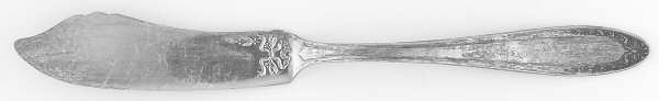 Bridal Wreath (Silverplate, 1915) Flat Handle Master Butter Knife