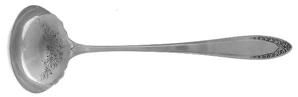 Bridal Wreath (Silverplate, 1915) Solid Soup Ladle
