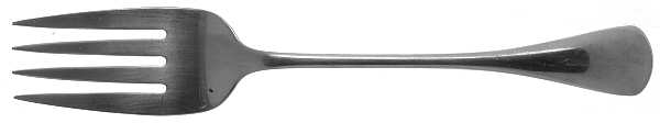 Cabana (Stainless) Medium Solid Cold Meat Serving Fork