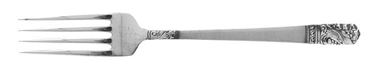 Casa Grande (Sterling, Burnished) Fork